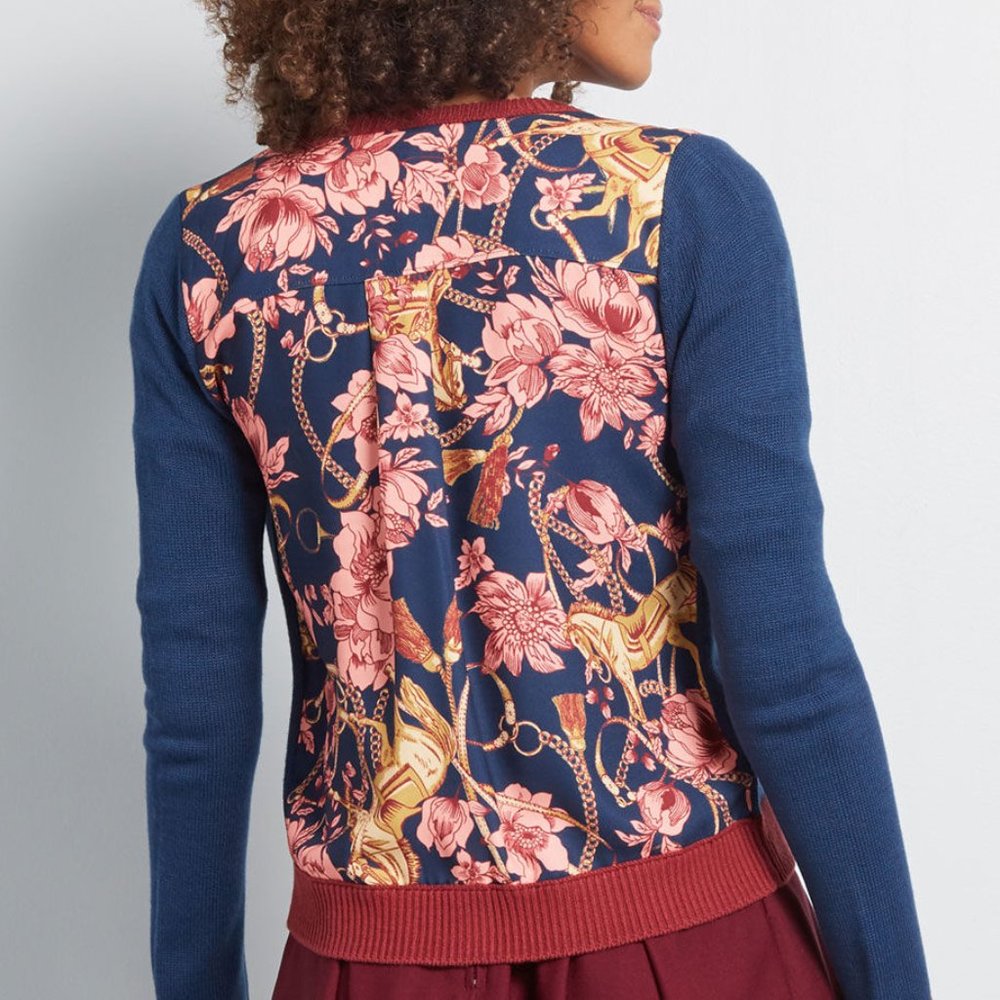 Modcloth Layer Lover Twofer Cardigan